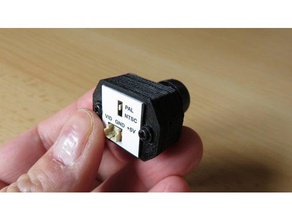 eachine 1000tvl fpv Kamera mount adapter r c Fahrzeuge - hs1177 standard 3d print model - Mito3D