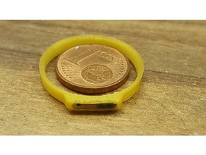o chip rfid anel A impressão 3d arduino porta equipamento transponder 3d print model - Mito3D