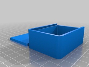 parametrix boîte de 46x64x20mm porte-outils & boîtes personnalisé 3d print model - Mito3D