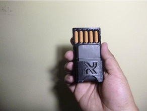 cigarro flip mais leve rápido caso comida e bebida ecigarette do titular fumar 3d print model - Mito3D