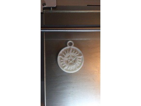 supernatural keychain keychains 3d print model - Mito3D