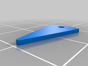 rolgordijnhaakje roller blinds hook organization 3d print model - Mito3D