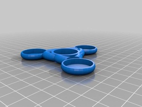 celtique nickle de poids tri spinner taille normale jouets mécaniques personnalisé 3d print model - Mito3D
