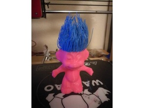 peloso troll le creature 3d print model - Mito3D