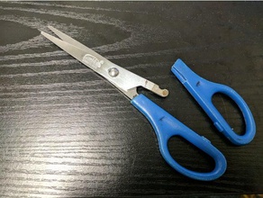 scissors handle parts 3d print model - Mito3D