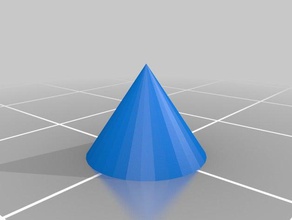 my customized traffic cone props 3d print model - Mito3D