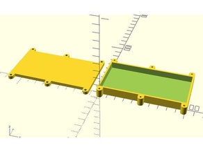 parametric box diy 3d print model - Mito3D
