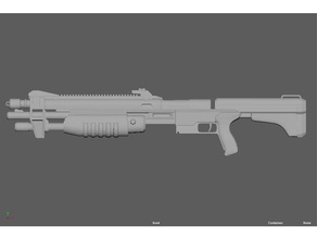 die unsc Schrotflinte halo reach video-Spiele cosplay prop Waffe Kostüm shotgun 3d print model - Mito3D