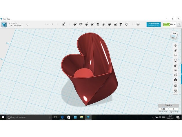 herz stifte caixa office 3D print model - Mito3D