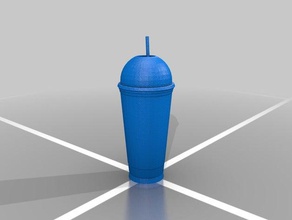 starbucks venti cup props 3d print model - Mito3D