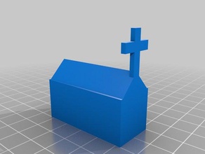 kilise 3d baskı 3d print model - Mito3D