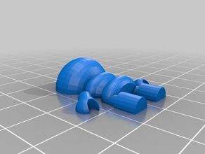 de dibujos animados la figura básica espalda juguetes y accesorios juego en miniatura 3d print model - Mito3D