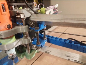 bearing add-on x gantry root2cnc 3d printing 3d print model - Mito3D