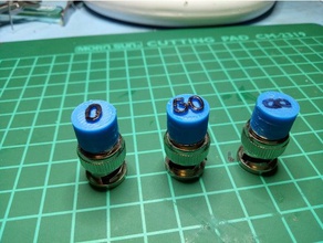 gekennzeichnet caps osl-Kalibrierung geladen - Elektronik bnc die Kalibrierung ham radio osl sark 3d print model - Mito3D