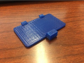 guitar hero battery cover 3d printing 3d print model - Mito3D