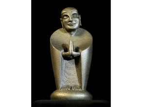 la statue bouddhiste sculptures 3d print model - Mito3D