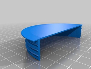 tampa tubo peças de substituição personalizado 3d print model - Mito3D