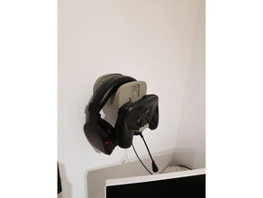 buhar kulaklık denetleyicisi standı video oyunları 3d print model - Mito3D