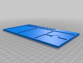 arcadia quest petboard Spielzeug & game Zubehör Brettspiel 3d print model - Mito3D