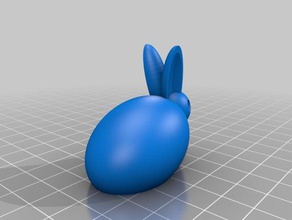 my customized bunny animals 3d print model - Mito3D