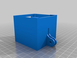 speaker 6x6x5 go pro holder 3d printing 3d print model - Mito3D