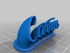 carrie office personalizado 3d print model - Mito3D
