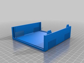 casella di 103 l'elettronica su misura 3d print model - Mito3D