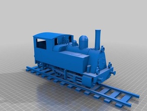 cuco de la locomotora La impresión en 3d ibertren tren 3d print model - Mito3D