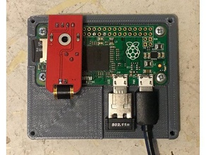 raspberry pi zero aparelho monitor gadgets secador eletrônica 3d print model - Mito3D