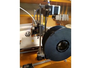 bowden prusa i3 spool holder 3d printer accessories 3d print model - Mito3D