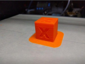 calibration cube mh 3d printing 3d print model - Mito3D