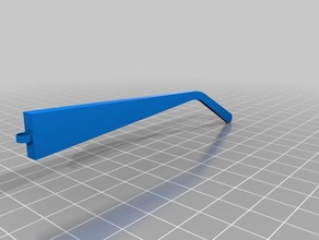 my customized glasses temple arm replacement 3d print model - Mito3D
