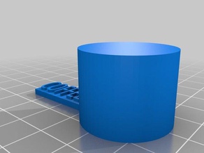 caffè scoop mk2 cucina & sala da pranzo utensile una tazza di misurazione 3d print model - Mito3D