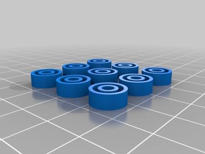 mon personnalisés customiser foyer rondelles à ressort L'imprimante 3d de pièces personnalisé 3d print model - Mito3D