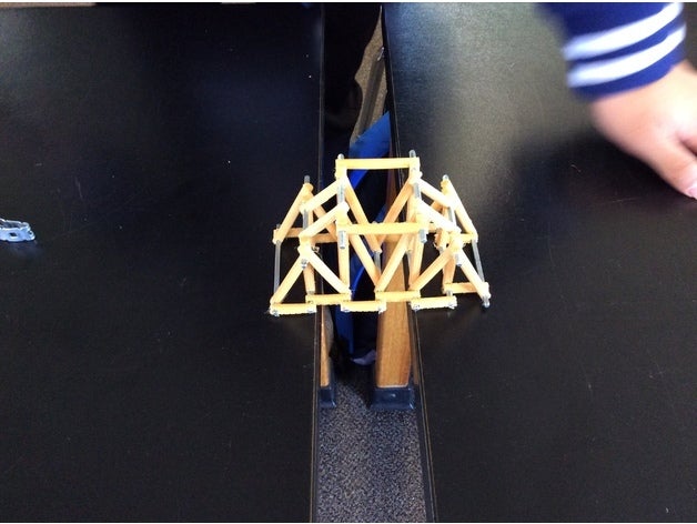 d printing truss bridge 3d 3D print model - Mito3D