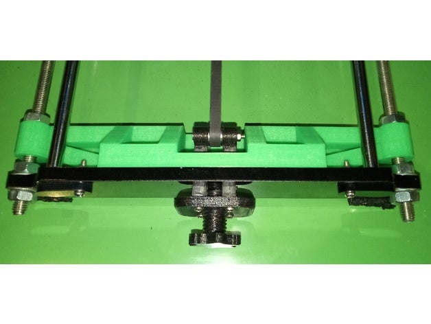 anet a8 front brace y axis 3d printer parts 3D print model - Mito3D