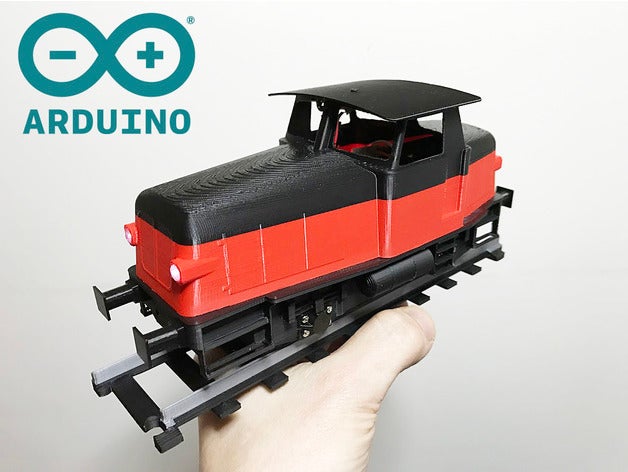 z70 locomotive os-railway - fully 3d-printable railway system arduino-controlled diy arduino electric model trains openrailway train 3D print model - Mito3D