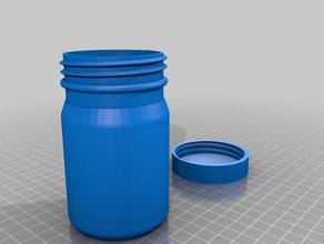 spice garrafa recipientes personalizado 3d print model - Mito3D