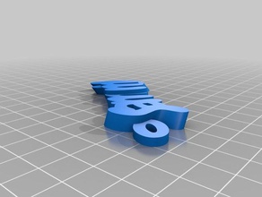 sammy clave de la cadena llaveros personalizado 3d print model - Mito3D