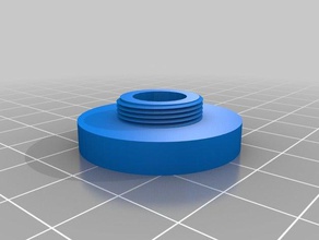 c mount d step down ring 3d-drucken Kamera Kamera-Halterung Objektiv Objektiv-adapter Fotografie 3d print model - Mito3D