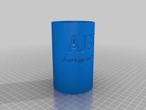 aj3dp bebida koozie A impressão 3d 3d print model - Mito3D