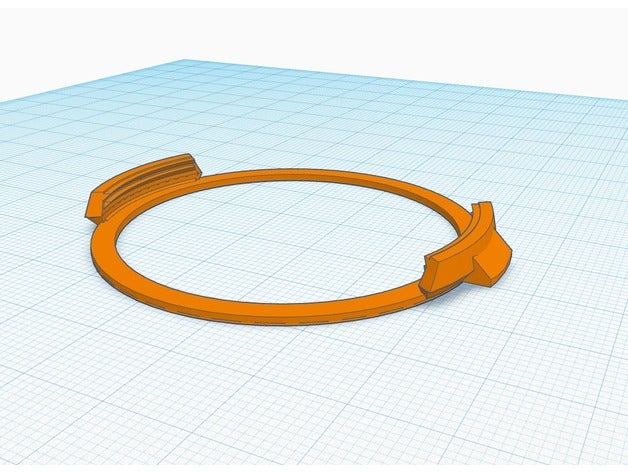 52mm paraluce tappo adattatore la fotocamera dell'obiettivo copriobiettivo titolare 3D print model - Mito3D