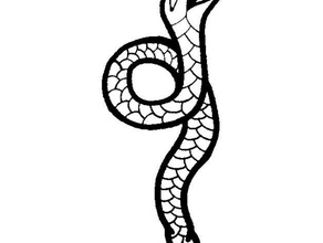 snakey serpent sculptures 3d print model - Mito3D