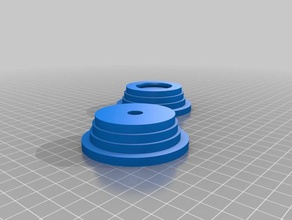 filament spool adapter 3d printer accessories 3d print model - Mito3D