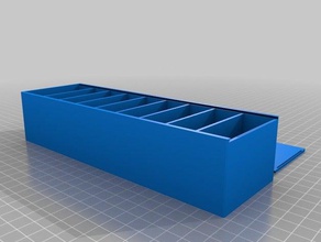3d-origami oaper box schieben Spitze Container kundengebundene 3d print model - Mito3D