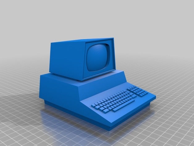 eski bilgisayar 3D print model - Mito3D