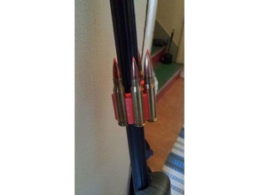 308 suporte do cartucho de browning x-parafuso varmint barril esporte & ao ar livre caça rifle 3d print model - Mito3D