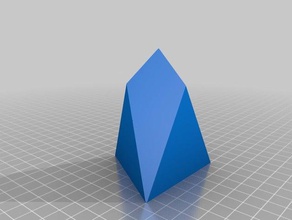 chestahedron mold open bottom 3d printing 3d print model - Mito3D