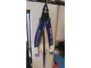 holder pliers tweezers 3d printer parts hanger stand tool 3d print model - Mito3D