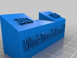 vilonia kasırga Anıtı 3d baskı 3d print model - Mito3D